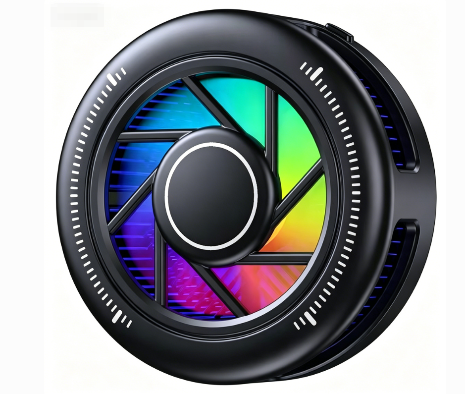 Magnetic RGB Phone Cooler for Mobile Gaming