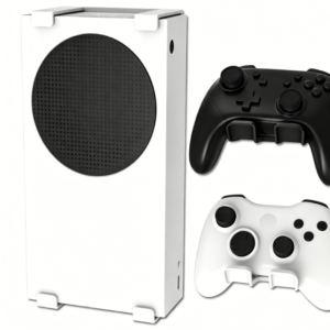 Vertical Console Stand with Controller Holder