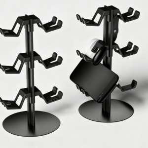 6-Slot Game Controller Organizer Stand